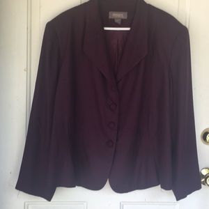 Beautiful plus size suit jacket.